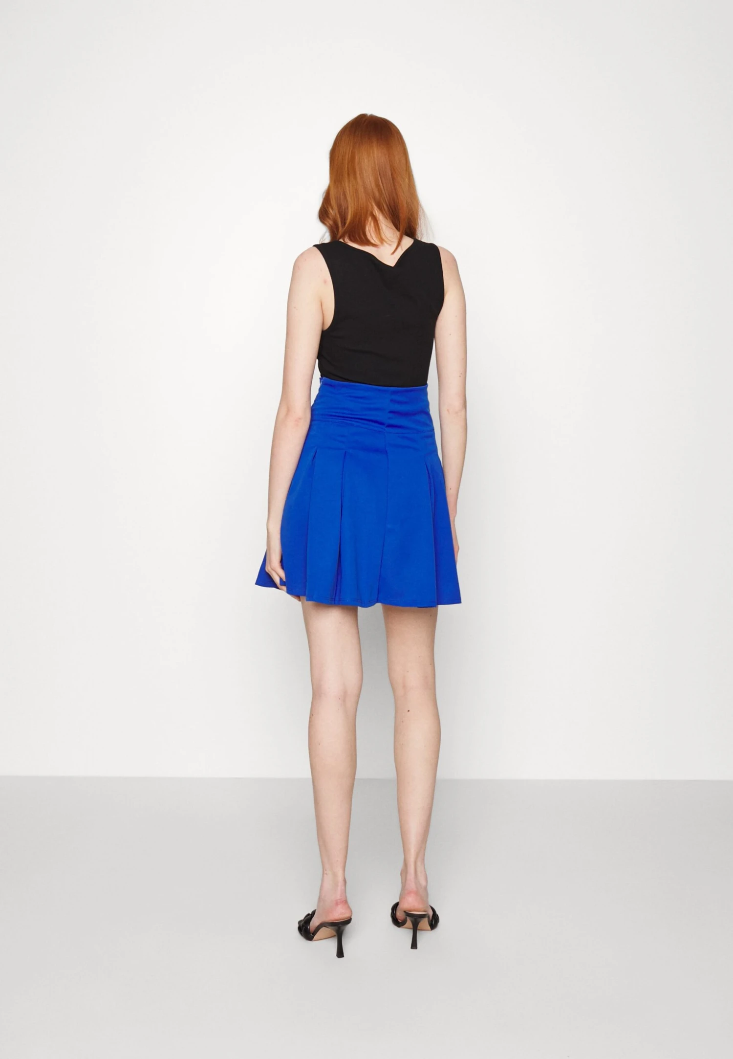 Wal G Zerene Skater Skirt - A-Lijn Rok - Electric Blue 3 Wal G Zerene Skater Skirt - A-Lijn Rok - Electric Blue - Afbeelding 3