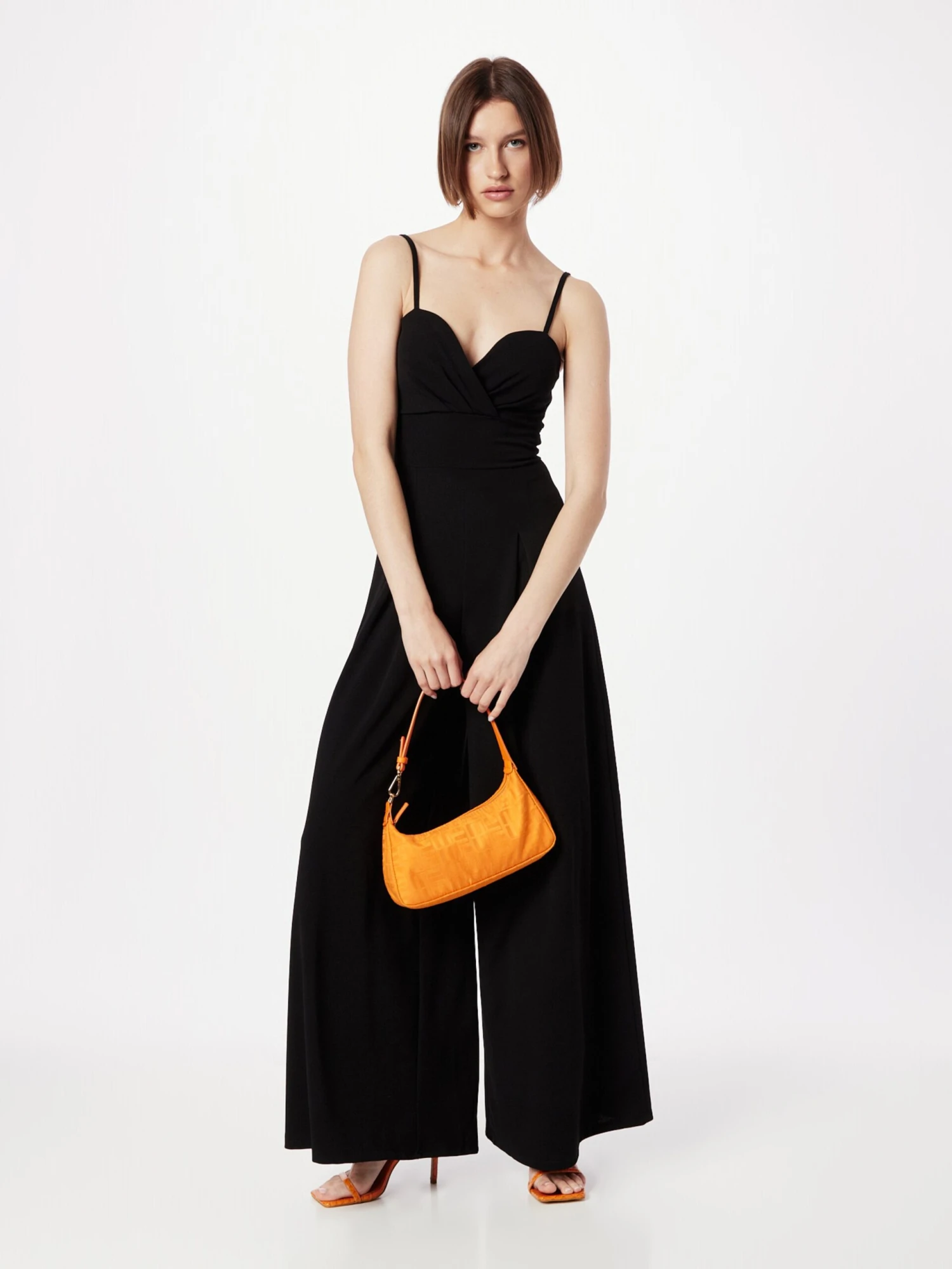 Wal G Lange Jumpsuits Jumpsuit Dames Zwart 5 Wal G Lange Jumpsuits Jumpsuit Dames Zwart - Afbeelding 5