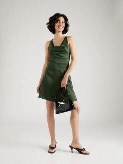 Wal G Cocktailjurken Cocktailjurk AJA Dames Donkergroen -Wal G 6b91c80b30e41018225d689a774d3cce