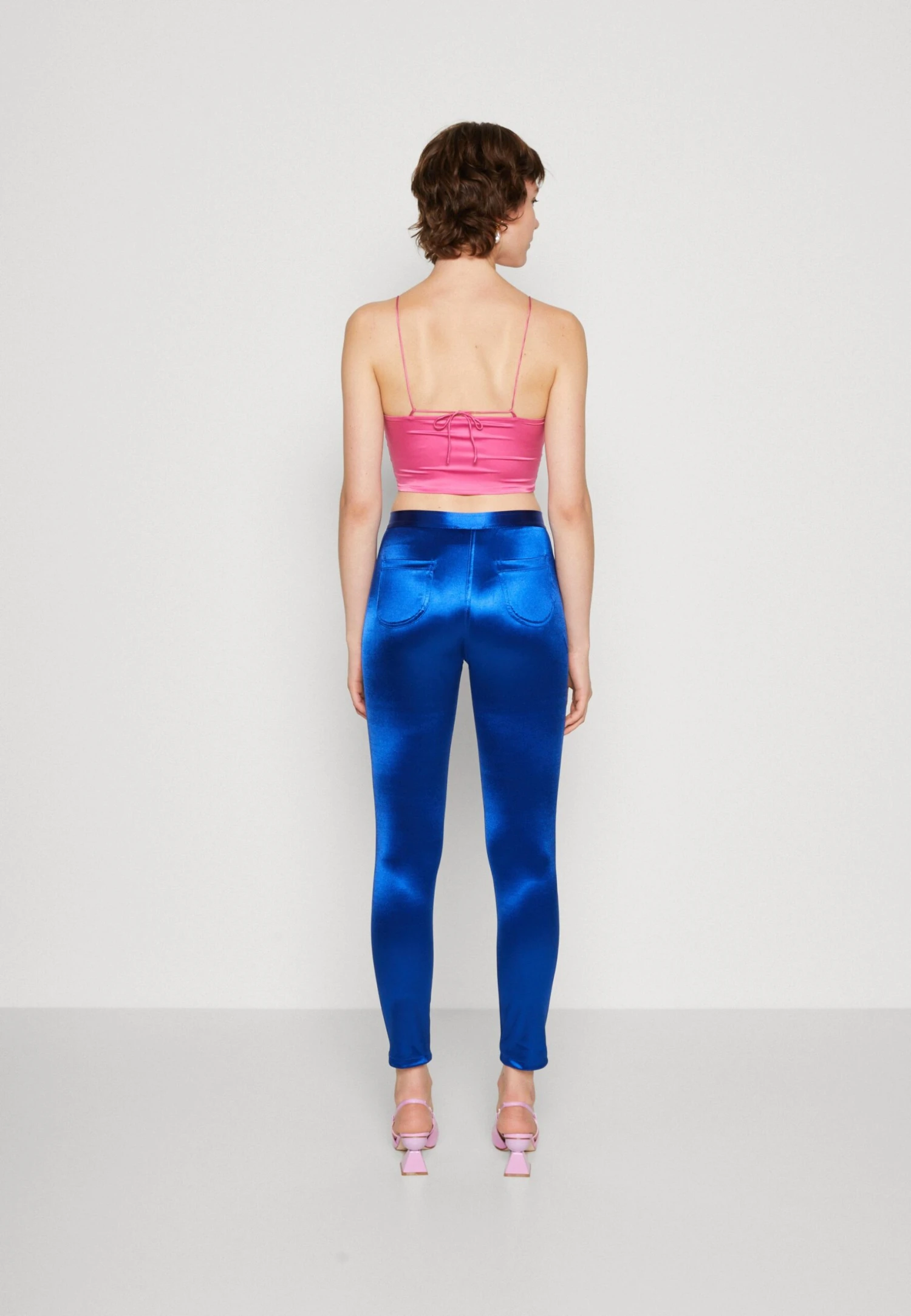 Wal G Ami Trouser - Broek - Electric Blue 3 Wal G Ami Trouser - Broek - Electric Blue - Afbeelding 3