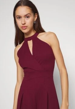 Wal G Arry Wide Leg- Jumpsuit - Wine -Wal G 6f6a6dc081a0499682a0ee085950a971