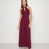 Wal G Arry Wide Leg- Jumpsuit - Wine
