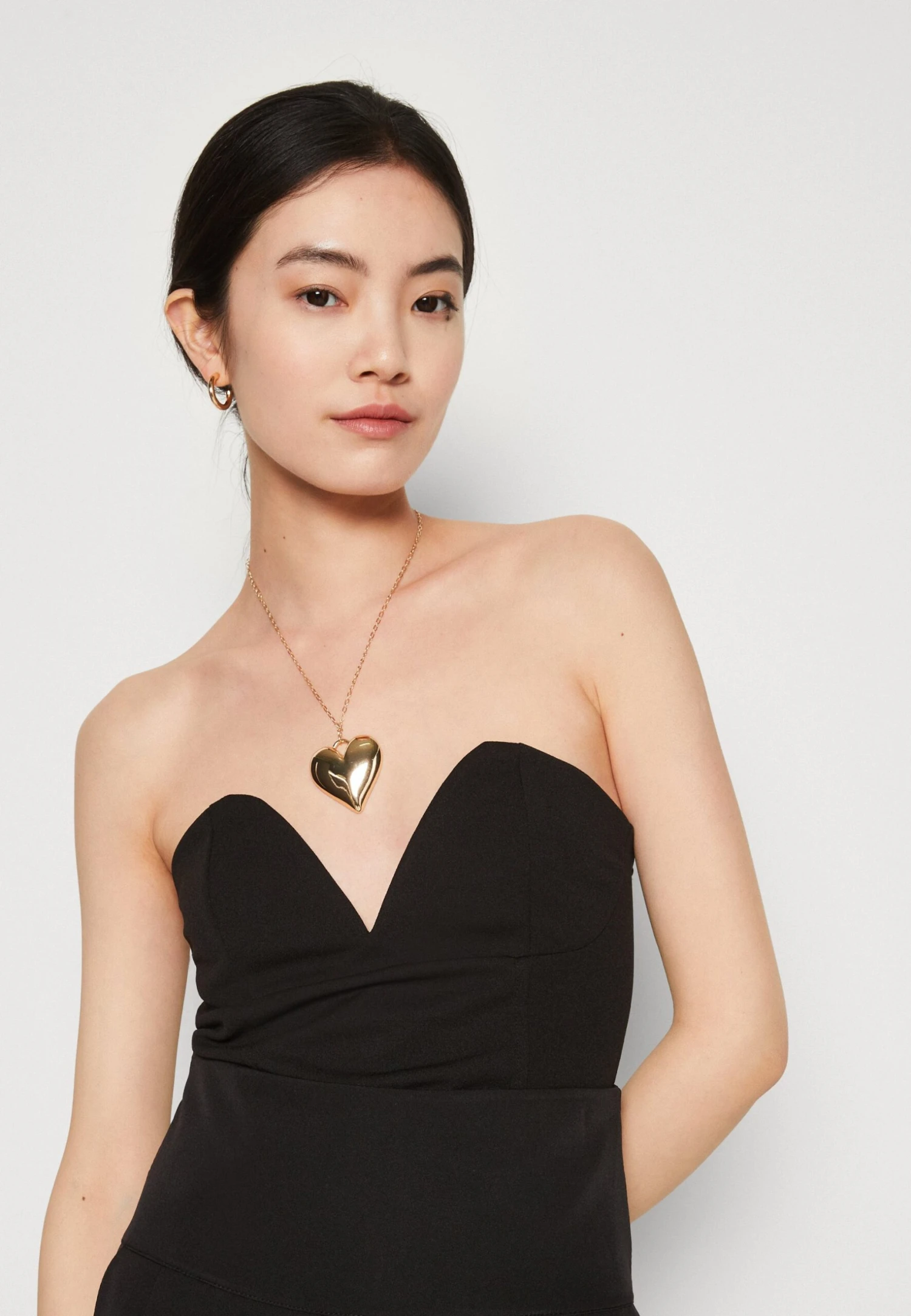 Wal G Liza V Neck- Top - Black 4 Wal G Liza V Neck- Top - Black - Afbeelding 4