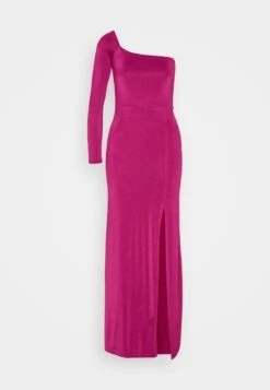 Wal G Arrabella One Sleeve Maxi - Jerseyjurk - Magenta 10 Wal G Arrabella One Sleeve Maxi - Jerseyjurk - Magenta -Wal G 753e07ca56eb470db04999177f4d0e8a