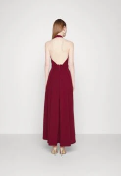 Wal G Yanny Halter Neck Bodycon - Galajurk - Berry Wine -Wal G 7590f05e0d434bab9cb27ce321fb5b35