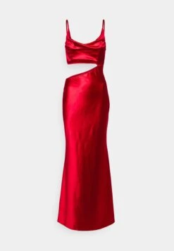 Wal G Sharara Cut Out Dress - Cocktailjurk - Red -Wal G 76b1b3b173ea4d1889776220e4863885
