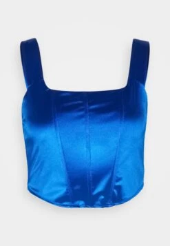 Wal G Ami Corset - Top - Electric Blue -Wal G 776ab3bcc1fc4659bd60275dc3df5e0b