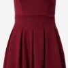 Wal G Mini Jurken Jurk JOE Dames Wijnrood