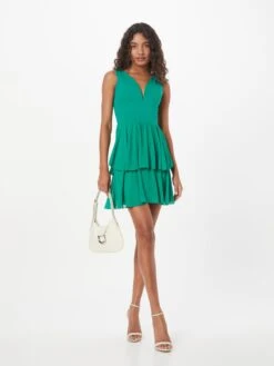 Wal G Mini Jurken Jurk ABIGAIL Dames Grasgroen -Wal G 7ad935b9fc735cffb0eba25fd90d0065