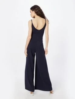 Wal G Lange Jumpsuits Jumpsuit LANEY Dames Navy -Wal G 7b067943b5f0dde3ff107f15086e0845