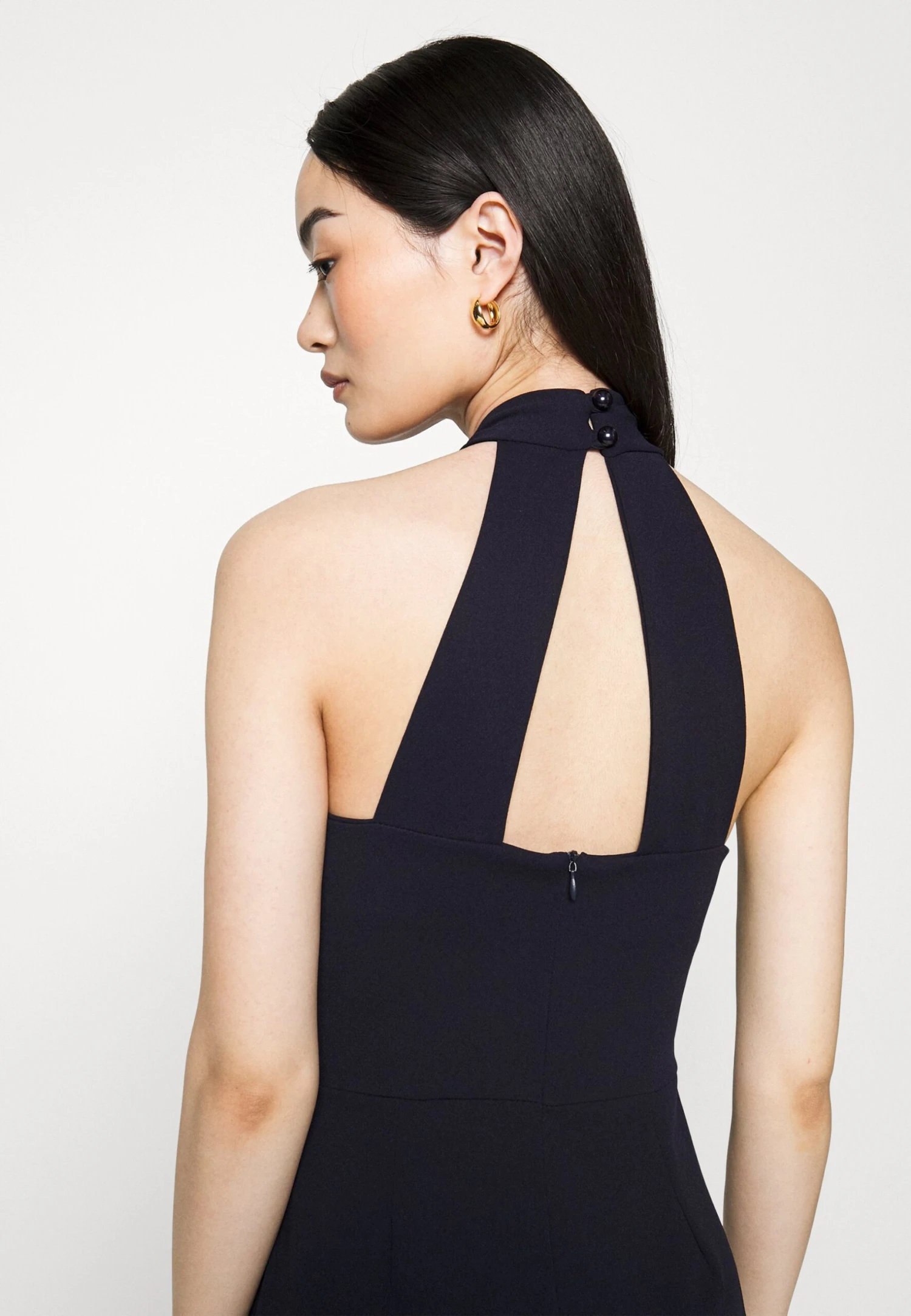 Alfo Cross Neck - Jumpsuit - Navy Blue 4 Alfo Cross Neck - Jumpsuit - Navy Blue - Afbeelding 4