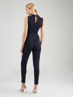 Wal G Lange Jumpsuits Jumpsuit Dames Navy -Wal G 8123202229ccc87bb929ae1b346e2c41