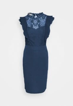 Wal G Tammy Midi Dress - Etui-Jurk - Electric Blue -Wal G 86c4e37917aa4a15a007eb21a8bf8e6a