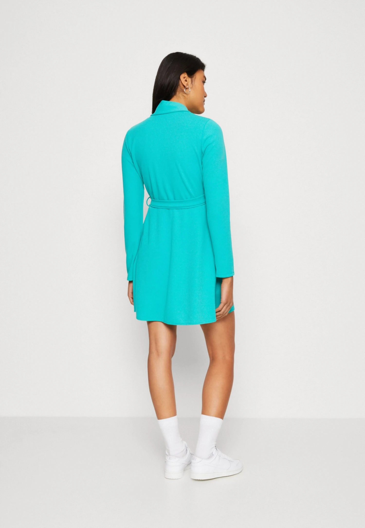 Wal G Pam Wrap Dress - Jerseyjurk - Mint 3 Wal G Pam Wrap Dress - Jerseyjurk - Mint - Afbeelding 3