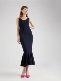 Wal G Maxi Jurken Jurk Dames Navy -Wal G 8bc47b938a016b847624a83d1aba8ff0