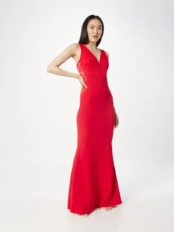 Wal G Avondjurken Avondjurk JOSEPHINE Dames Cranberry -Wal G 8c1d367eb4f2cf763b79ea4d7b5bc258