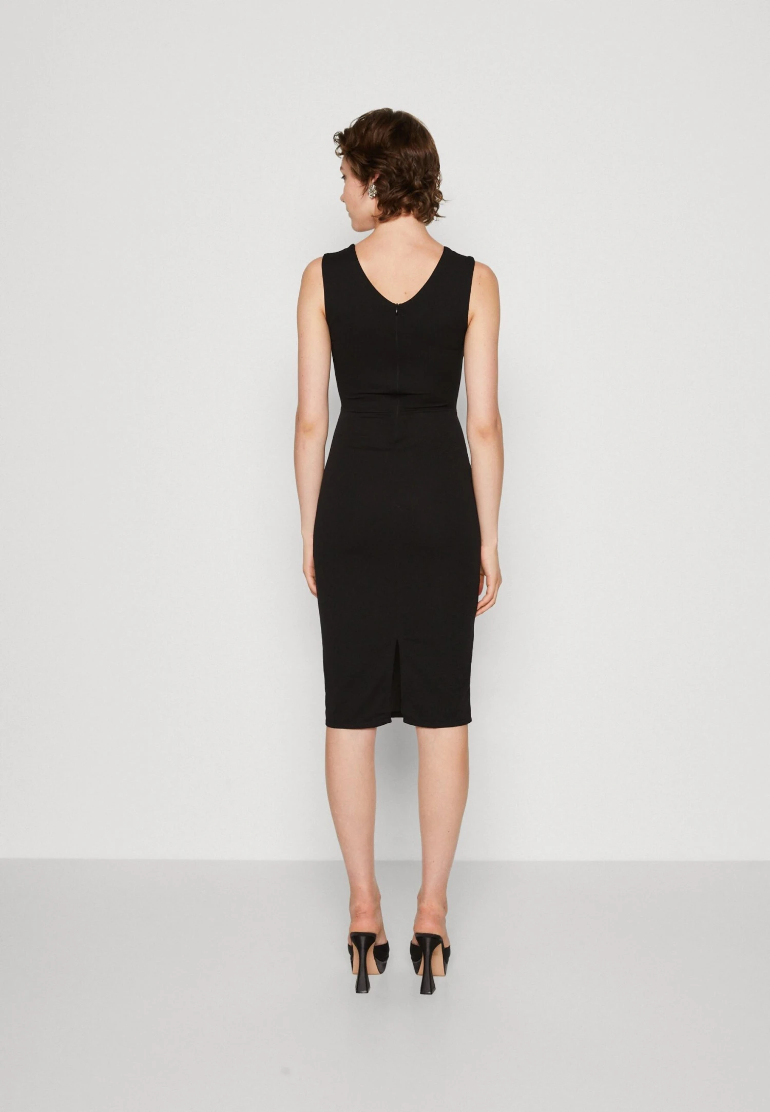 Wal G Joel Midi - Cocktailjurk - Black 3 Wal G Joel Midi - Cocktailjurk - Black - Afbeelding 3
