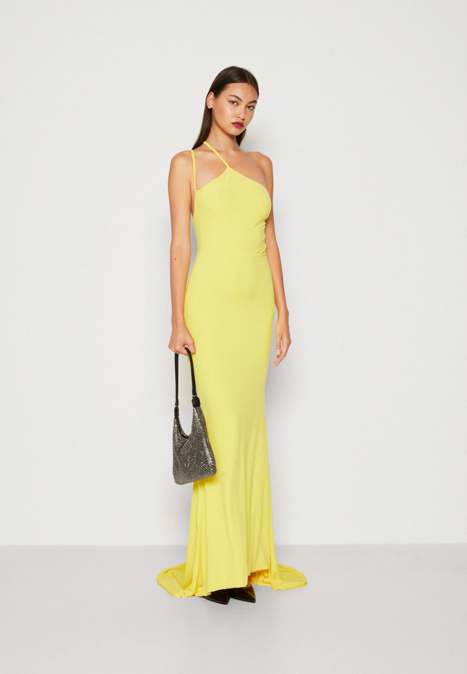 Wal G Backless Maxi - Jerseyjurk - New Lime 2 Wal G Backless Maxi - Jerseyjurk - New Lime - Afbeelding 2