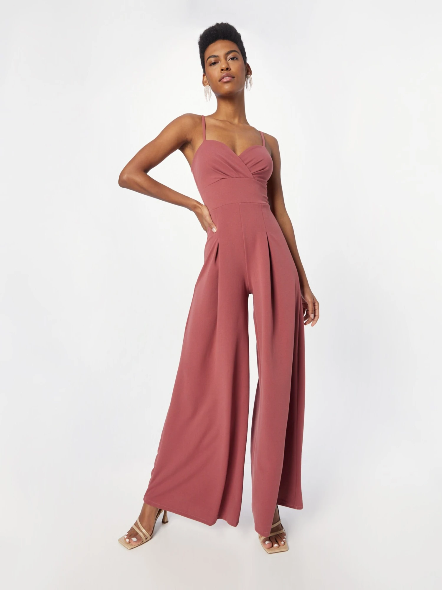 Wal G Lange Jumpsuits Jumpsuit THEA Dames Roze 5 Wal G Lange Jumpsuits Jumpsuit THEA Dames Roze - Afbeelding 5