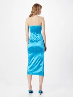 Wal G Cocktailjurken Cocktailjurk BEN Dames Lichtblauw -Wal G 955fd4e32295fcf9a6aad19705cb7028