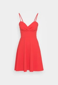 Wal G V Neck Strappy Skater Dress - Cocktailjurk - Coral 8 Wal G V Neck Strappy Skater Dress - Cocktailjurk - Coral -Wal G 9c212ab928f94c989b84df6fd18c456c