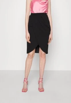 Wal G Kellian Pleat Skirt - Kokerrok - Black