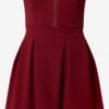 Wal G Cocktailjurken Cocktailjurk Dames Wijnrood