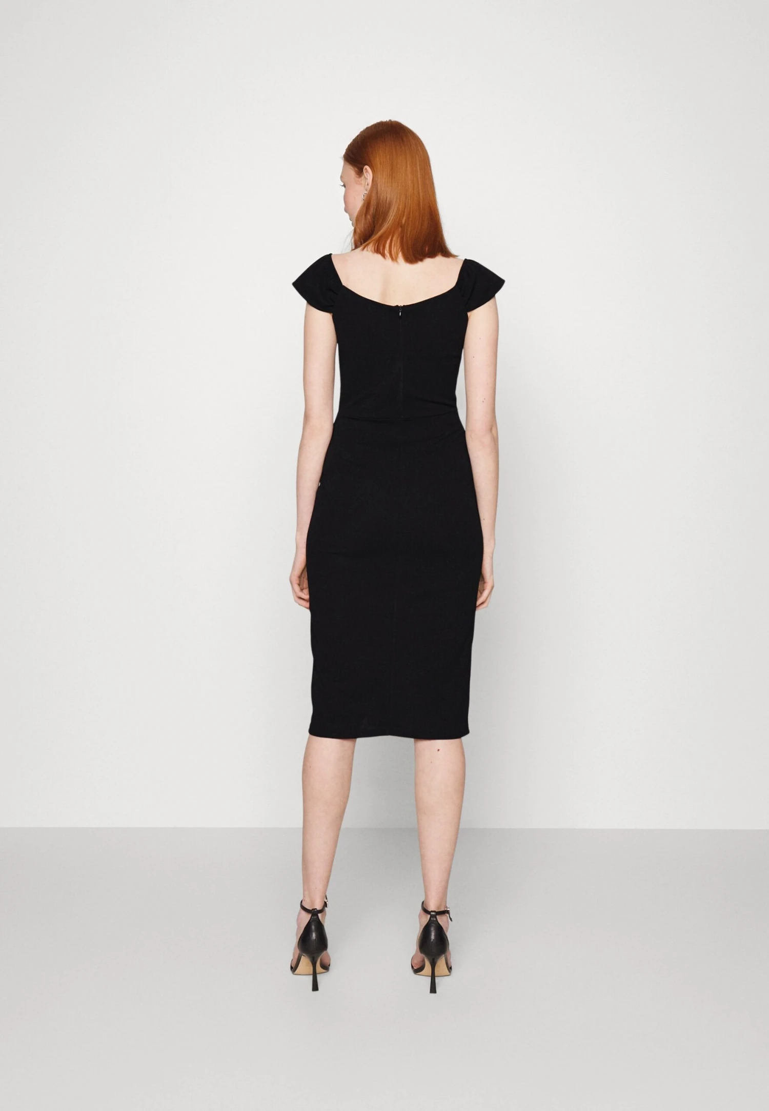 Wal G Melanie Midi Dress - Cocktailjurk - Black 3 Wal G Melanie Midi Dress - Cocktailjurk - Black - Afbeelding 3