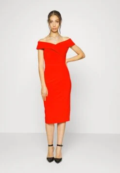 Wal G Zara Midi Dress - Cocktailjurk - Red