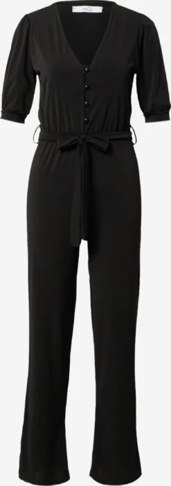 Wal G Lange Jumpsuits Jumpsuit MOMO Dames Zwart