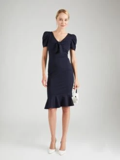 Wal G Mini Jurken Jurk WONDA Dames Navy -Wal G a871f57c829b0f8f60b89c115a735d20