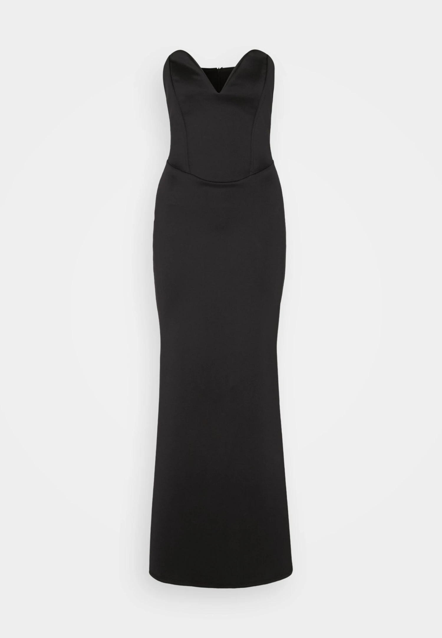 Wal G Dolly V Neck Maxi - Jerseyjurk - Black 5 Wal G Dolly V Neck Maxi - Jerseyjurk - Black - Afbeelding 5