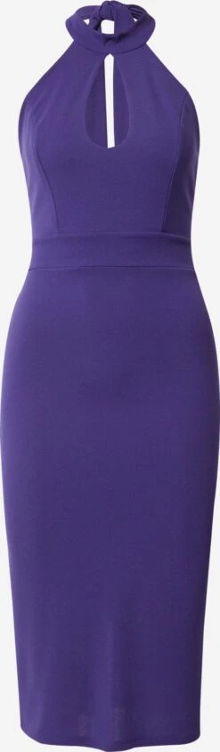 Wal G Cocktailjurken Cocktailjurk CARLETTE Dames Donkerlila