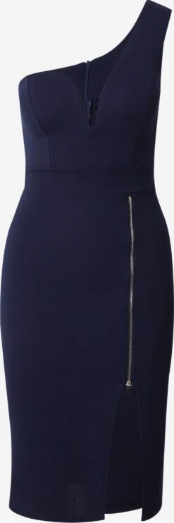 Wal G Cocktailjurken Cocktailjurk GIGI Dames Donkerblauw