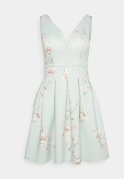 Wal G Wedding - Lila V Neck Print Skater - Cocktailjurk - Hellgrün, Mehrfarbig 8 Wal G Wedding - Lila V Neck Print Skater - Cocktailjurk - Hellgrün, Mehrfarbig -Wal G ab564ecd9bd3475eb62d02550359bc22