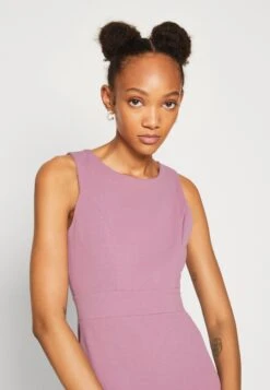 Wal G Petra Ruffle Midi - Jerseyjurk - Mauve Pink -Wal G ac0bee1df1a246dd88762c6bd2e914b0