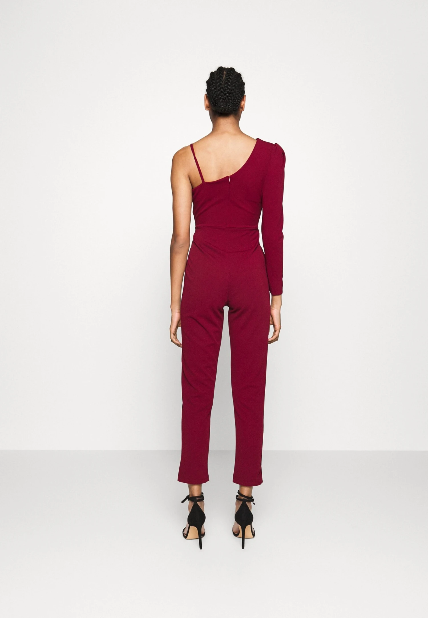 Ciaramin One Sleeve - Jumpsuit - Berry Wine 3 Ciaramin One Sleeve - Jumpsuit - Berry Wine - Afbeelding 3