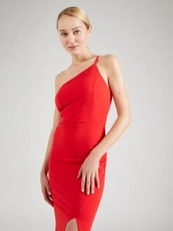 Wal G Avondjurken Avondjurk BILL Dames Knalrood -Wal G af702c0956e330b0a24e619dc083a337