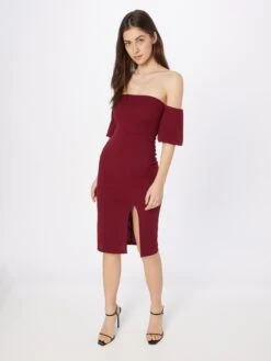 Wal G Mini Jurken Jurk CYLON Dames Karmijnrood -Wal G b06354f9f3124568e0f29b72562f39ce