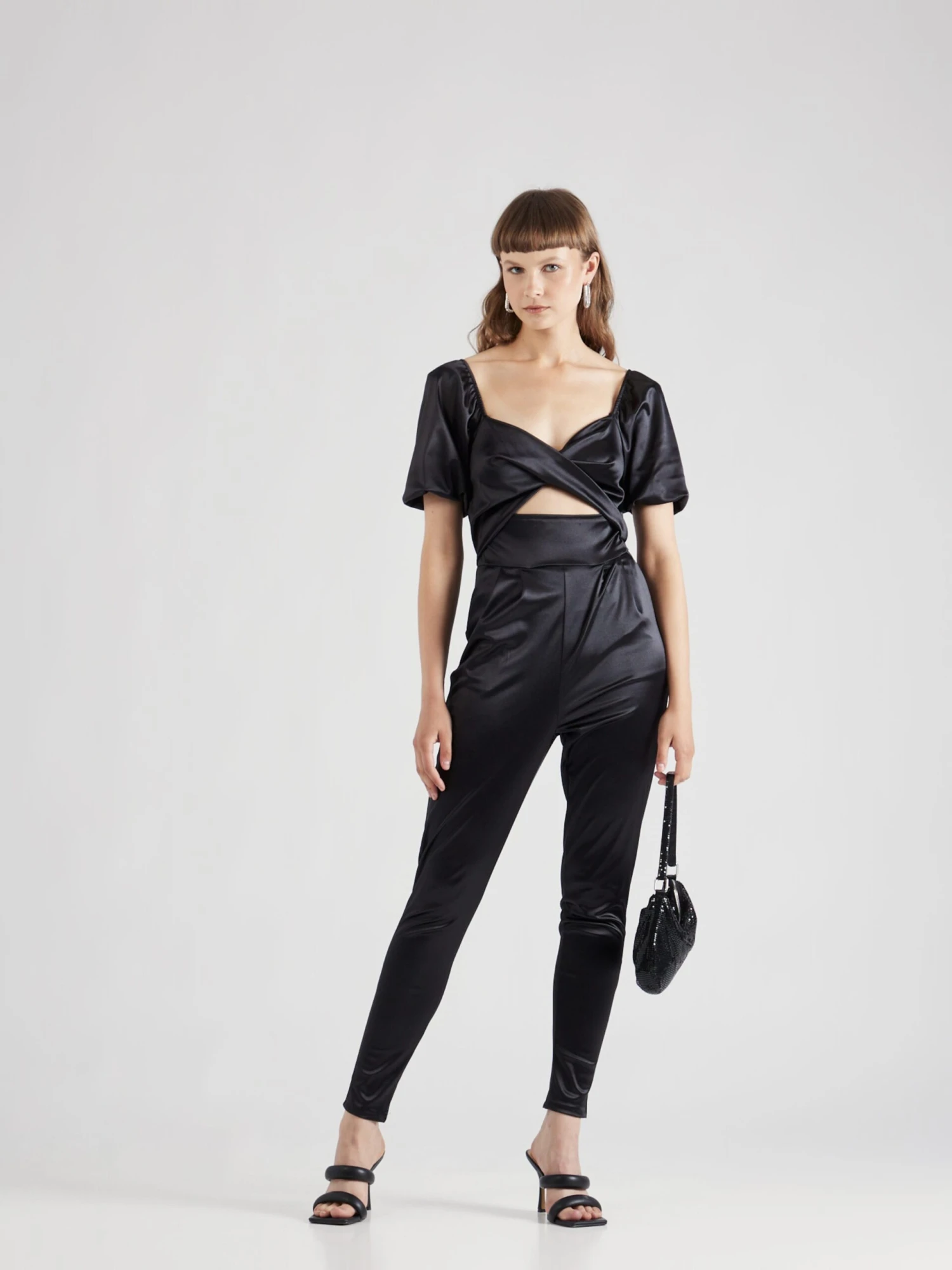 Wal G Lange Jumpsuits Jumpsuit BENNY Dames Zwart 5 Wal G Lange Jumpsuits Jumpsuit BENNY Dames Zwart - Afbeelding 5