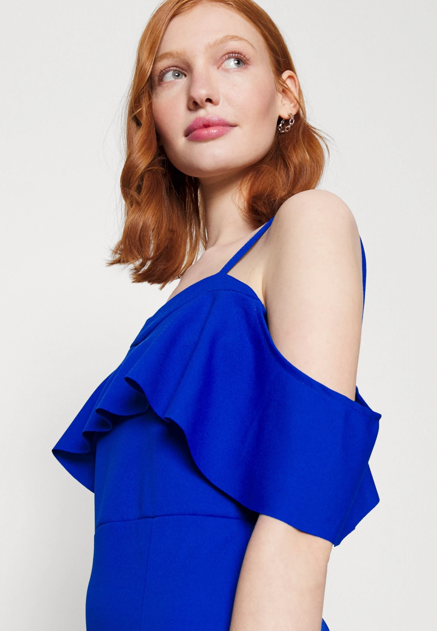 Wal G Belville Strappy Midi Dress - Cocktailjurk - Electric Blue 4 Wal G Belville Strappy Midi Dress - Cocktailjurk - Electric Blue - Afbeelding 4