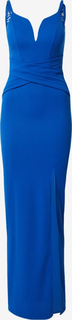 Wal G Avondjurken Avondjurk RAMIRA Dames Royal Blue/koningsblauw