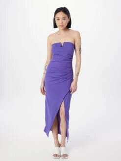 Wal G Maxi Jurken Jurk GINA Dames Donkerlila -Wal G b64b971912c5d4095595a7e8a669f29a