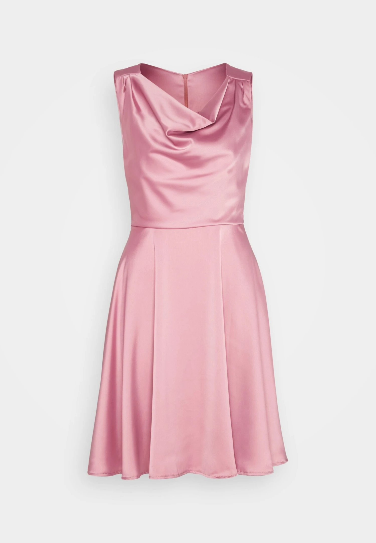 Wal G Logan Cowl Neck Midi - Cocktailjurk - Mauve Pink 5 Wal G Logan Cowl Neck Midi - Cocktailjurk - Mauve Pink - Afbeelding 5