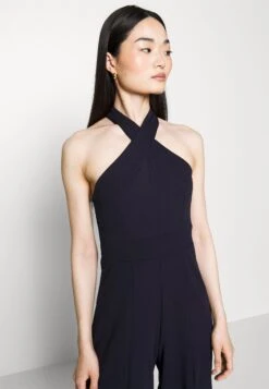 Alfo Cross Neck - Jumpsuit - Navy Blue 11 Alfo Cross Neck - Jumpsuit - Navy Blue -Wal G ba790f3c6e69472fafe861b79b3c5a07