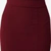 Wal G Midi Jurken Jurk MARGRET Dames Wijnrood