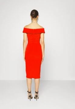 Wal G Zara Midi Dress - Cocktailjurk - Red 7 Wal G Zara Midi Dress - Cocktailjurk - Red -Wal G bad4f2e2f7774f1a803efab38dc05621