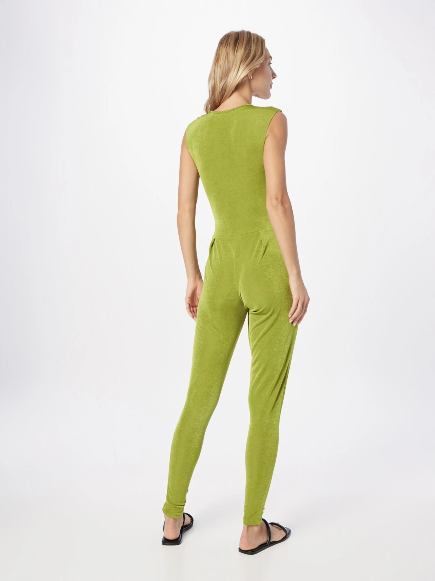Wal G Lange Jumpsuits Jumpsuit WONDA Dames Olijfgroen 4 Wal G Lange Jumpsuits Jumpsuit WONDA Dames Olijfgroen - Afbeelding 4