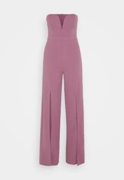 Wal G Laney Cupped - Jumpsuit - Mauve Pink -Wal G bd73ac8c530a4936933db99204c3de88