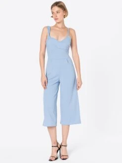 Wal G Korte Jumpsuits Jumpsuit BETTY Dames Lichtblauw -Wal G c0fc028ac5a4efabfbd4d18c64e801ce